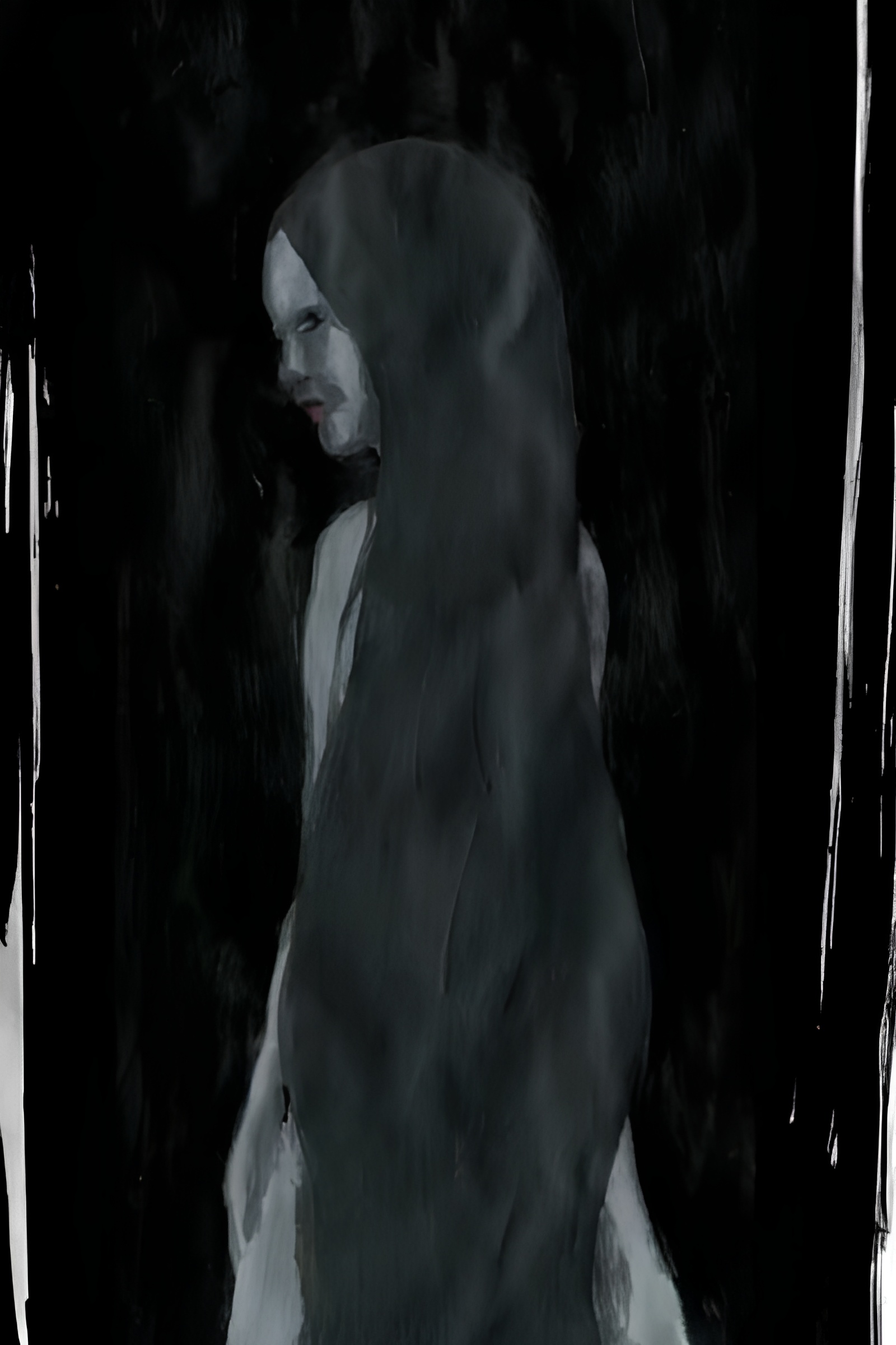 Over Her Curtain