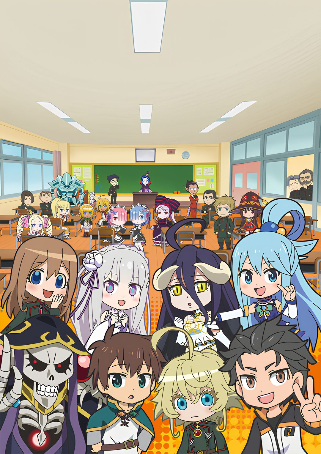 Isekai Quartet key art