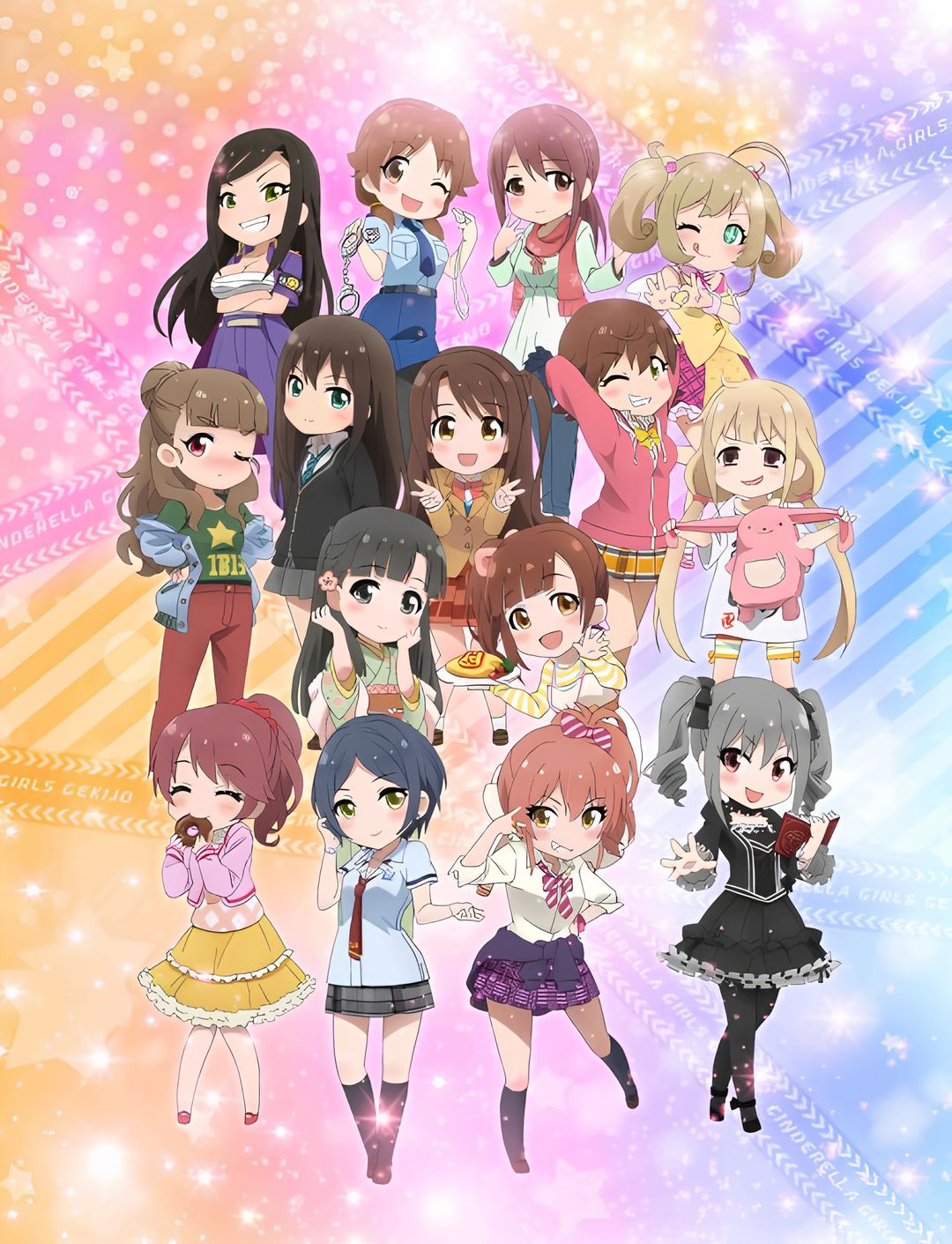 THE IDOLM@STER CINDERELLA GIRLS Theater key art