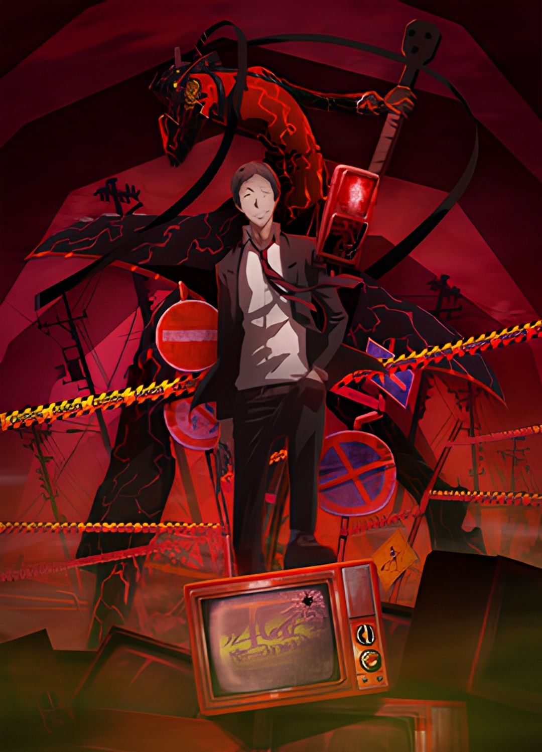 Persona 4 the Golden Animation: Thank you Mr. Accomplice key art