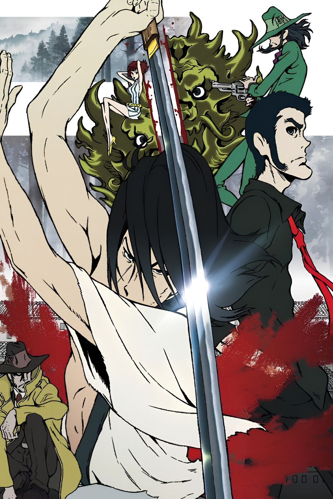 Lupin the Third: Goemon's Blood Spray key art