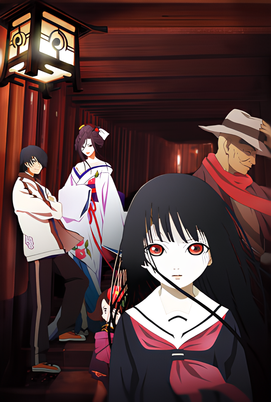 Hell Girl: Two Mirrors key art