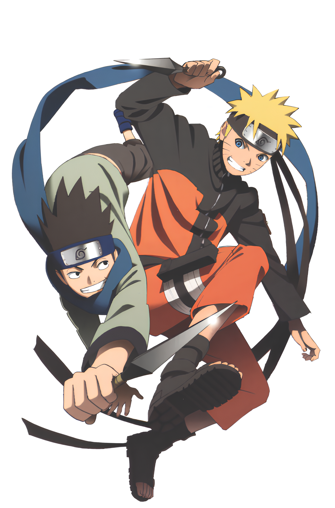 Naruto Shippuden: Chunin Exam on Fire! Naruto vs. Konohamaru! key art