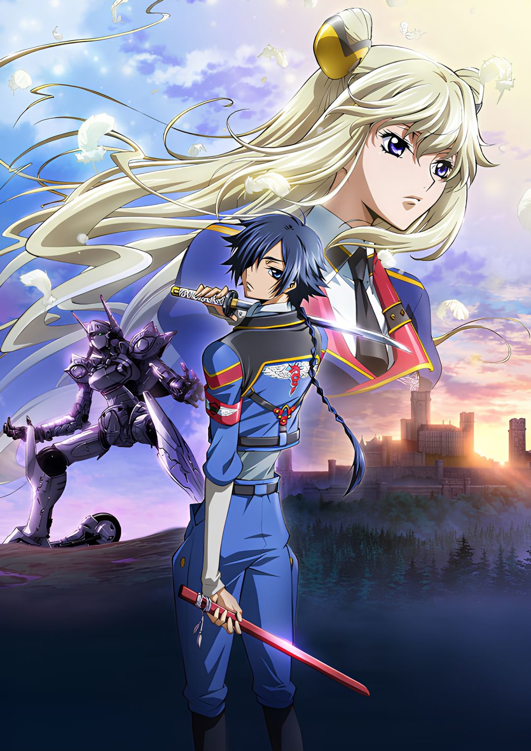 Code Geass: Akito the Exiled - The Wyvern Arrives key art