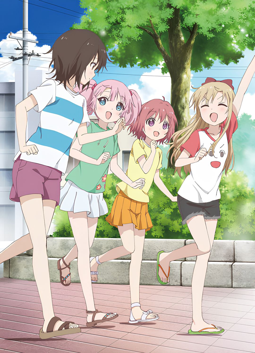Yuru Yuri Nachuyachumi!+ key art