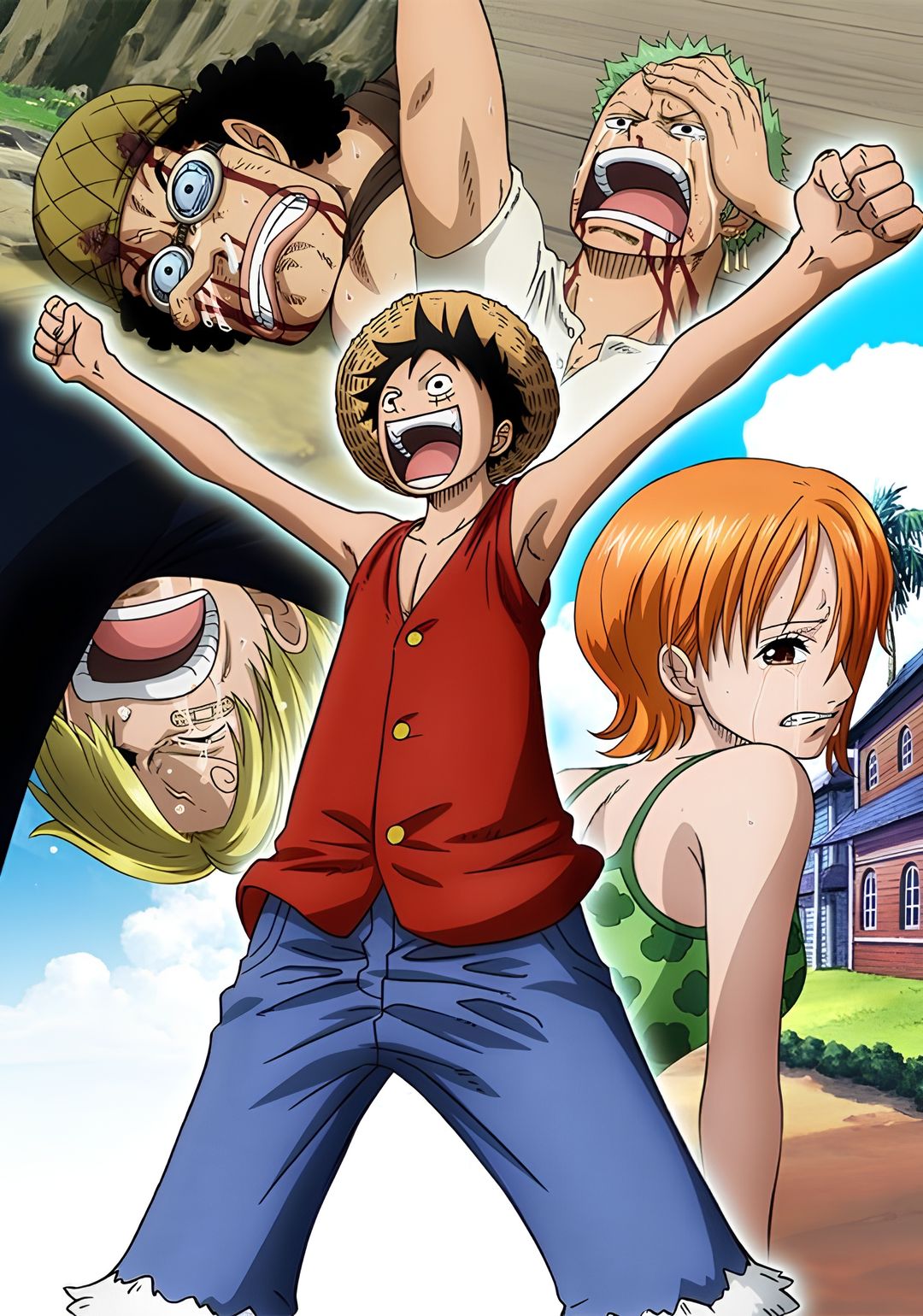 One Piece: Episode of East Blue - Luffy and His Four Crewmates' Great Adventure key art