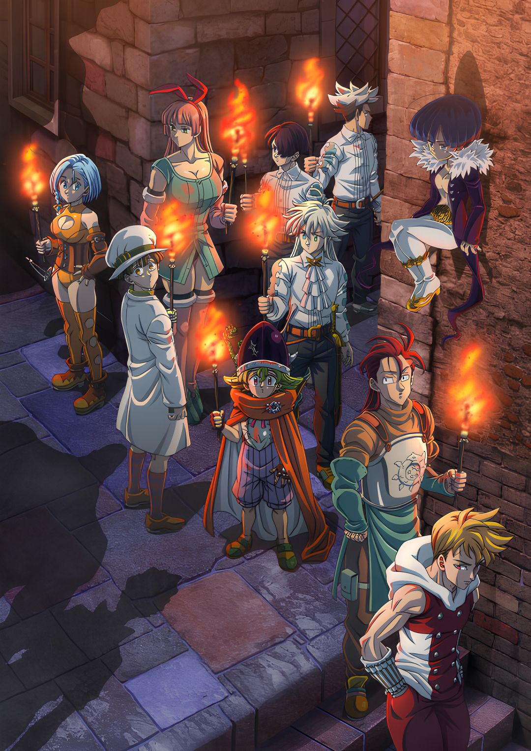 The Seven Deadly Sins: Four Knights of the Apocalypse Season 2 key art