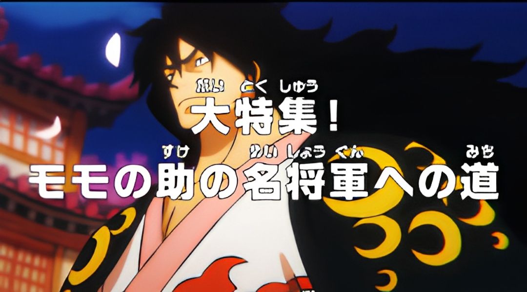 One Piece: A Very Special Feature! Momonosuke's Road to Becoming a Great Shogun key art
