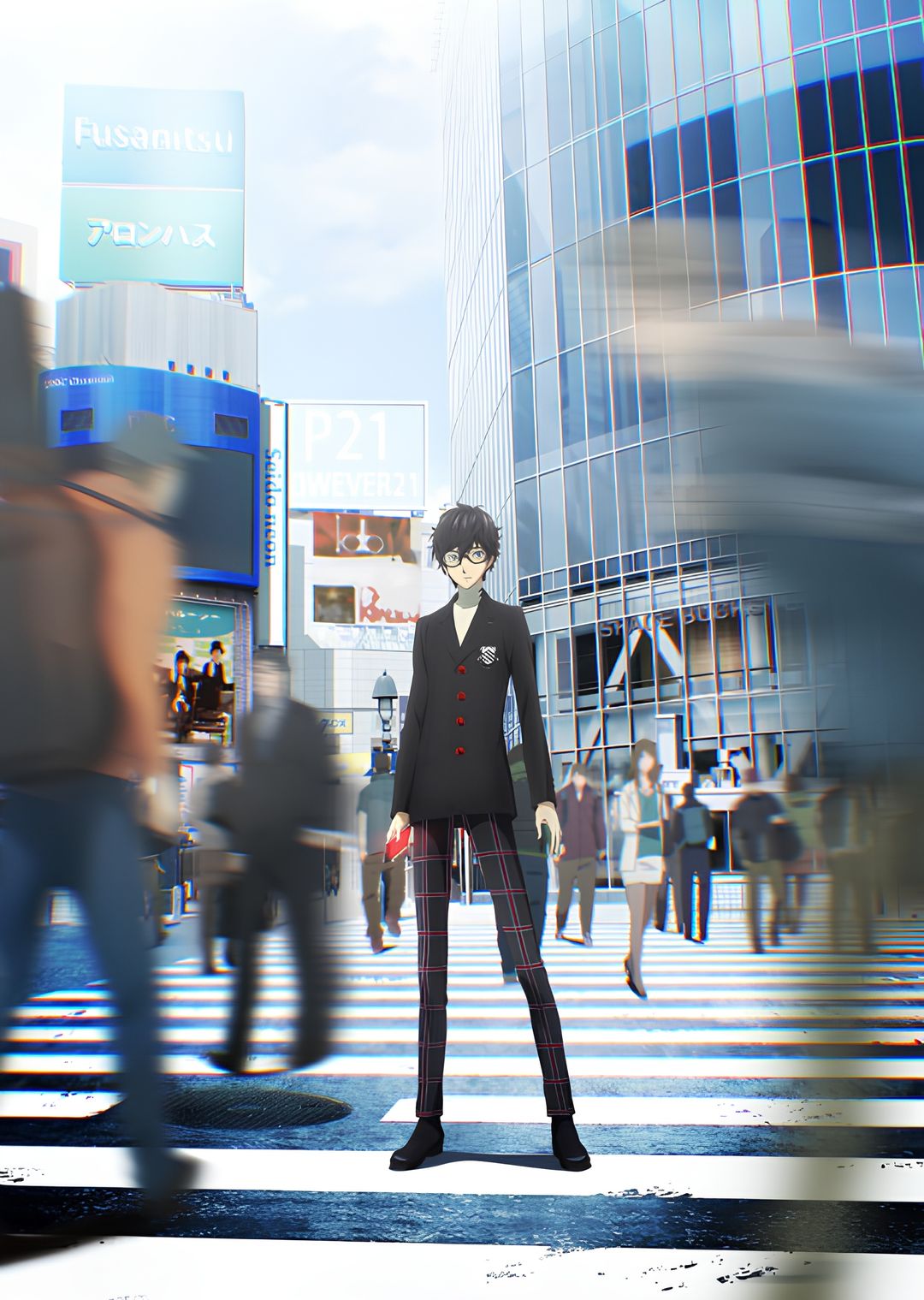 Persona 5 the Animation key art