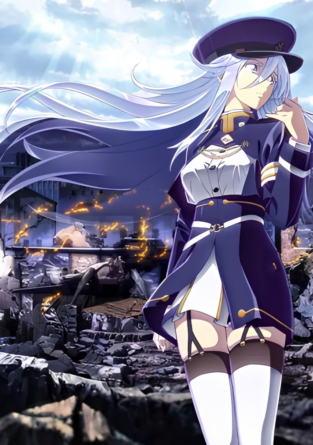 86 Eighty-Six: Special Edition - The Poppies Bloom Red on the Battlefield key art