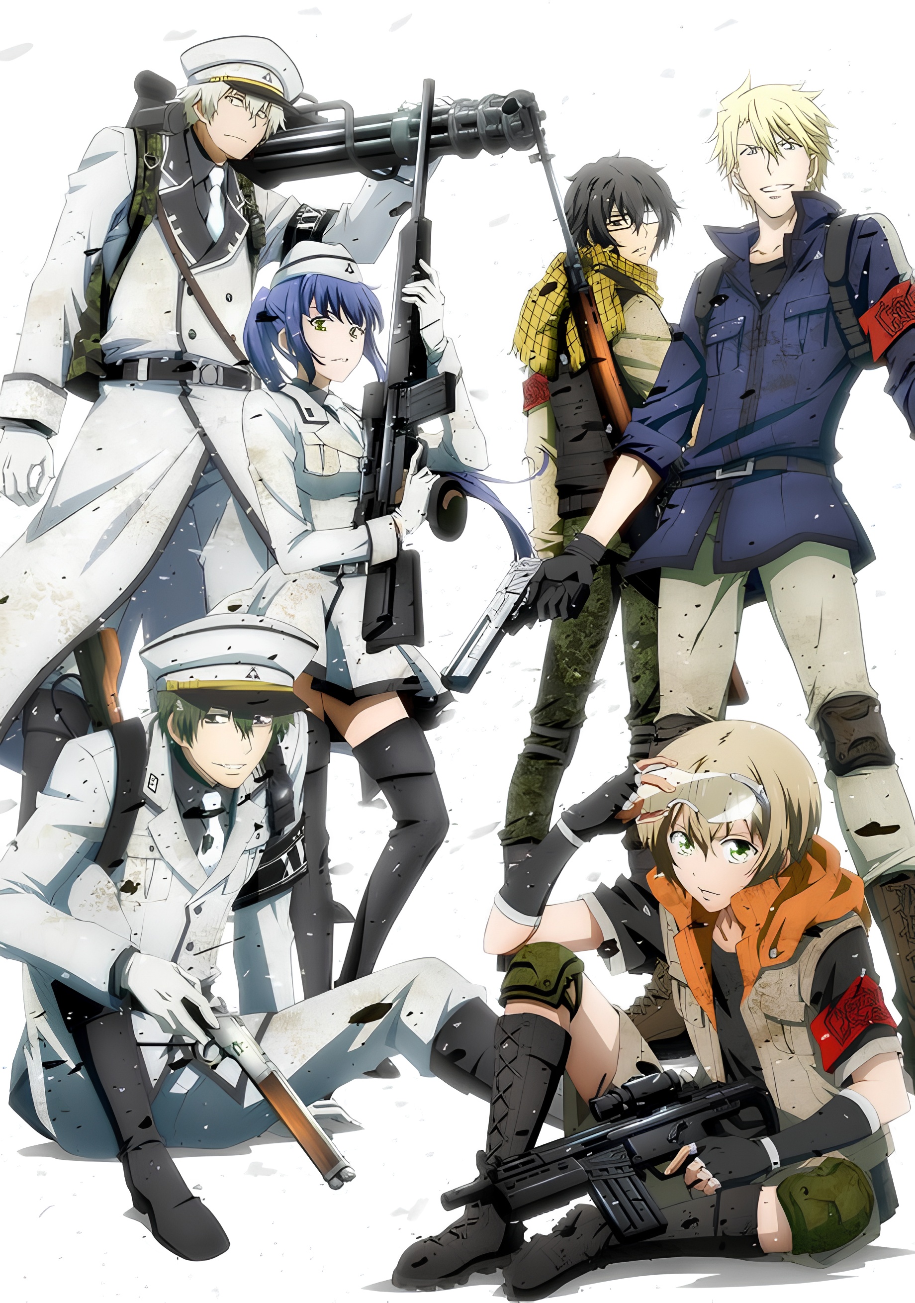 Aoharu x Machinegun: This is a Battlefield for Beasts!