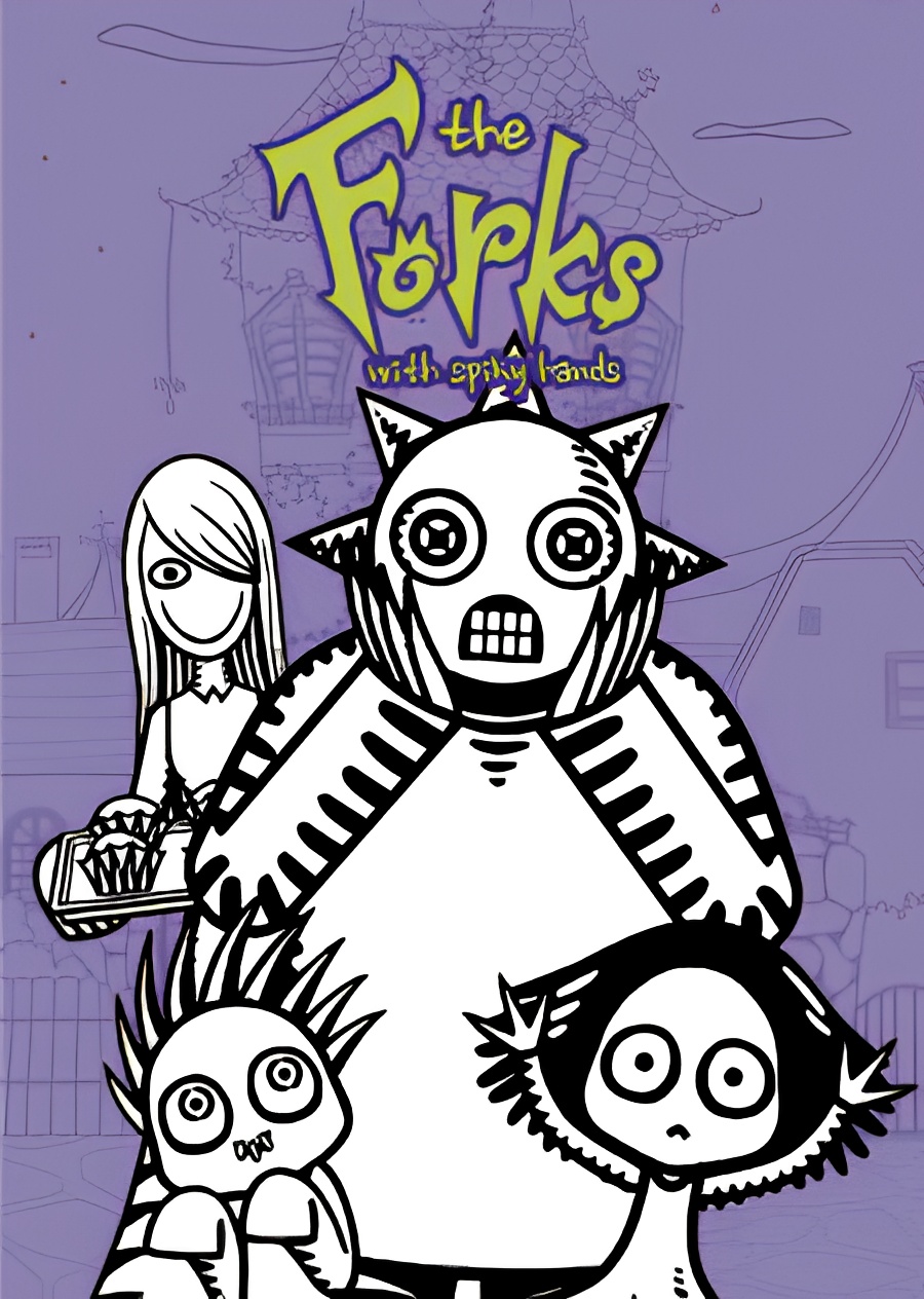The Forks with Spiky Hands