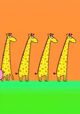 Marching Giraffes