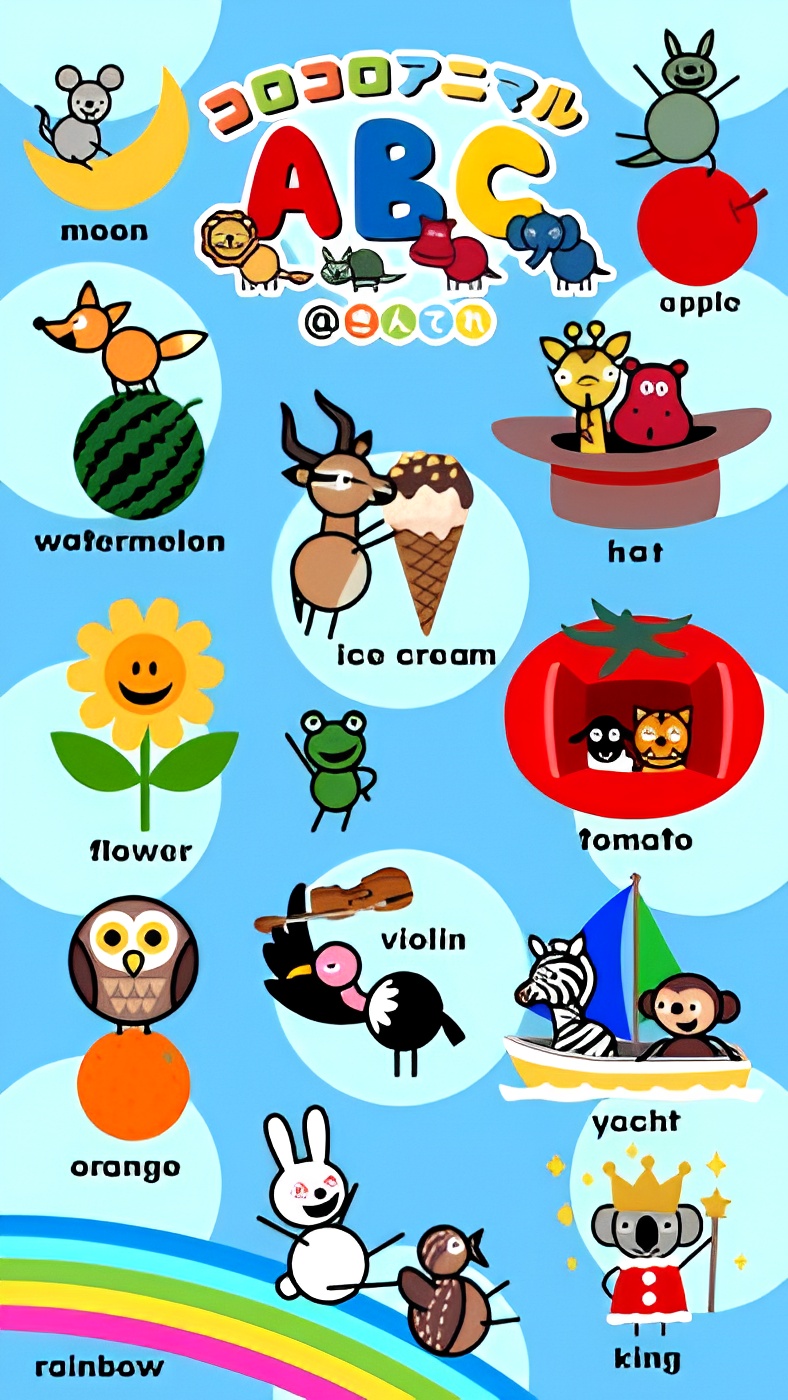 ColoColo Animal ABC@Kin Tele