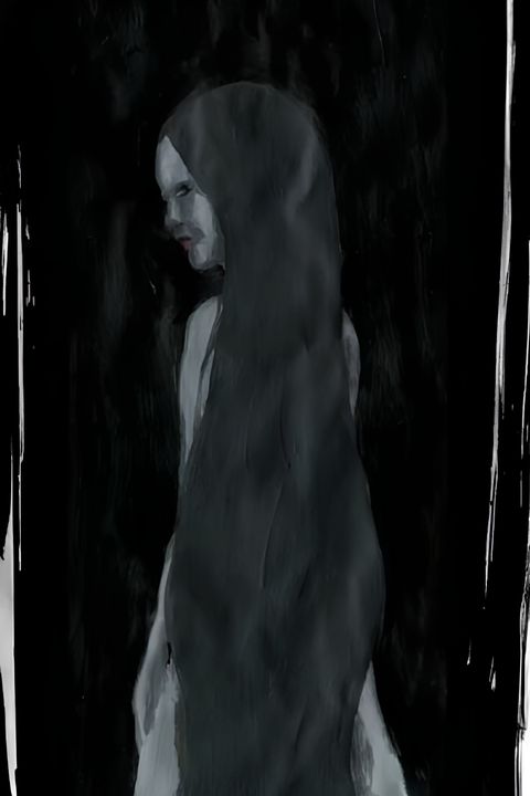 Over Her Curtain
