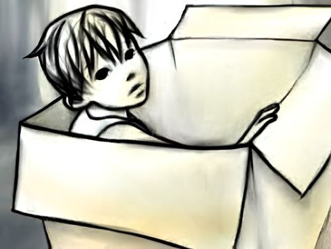 Child in a Box