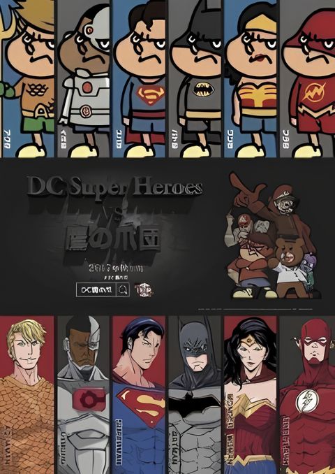 DC Super Heroes vs Taka no Tsumedan