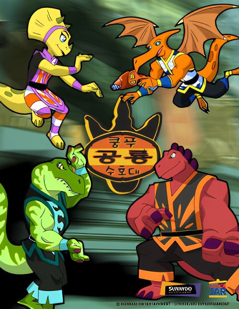 Kung Fu Dino Posse