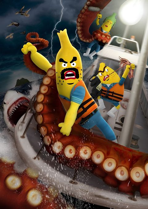 Wacky TV Nanana Chase the Kraken Monster!