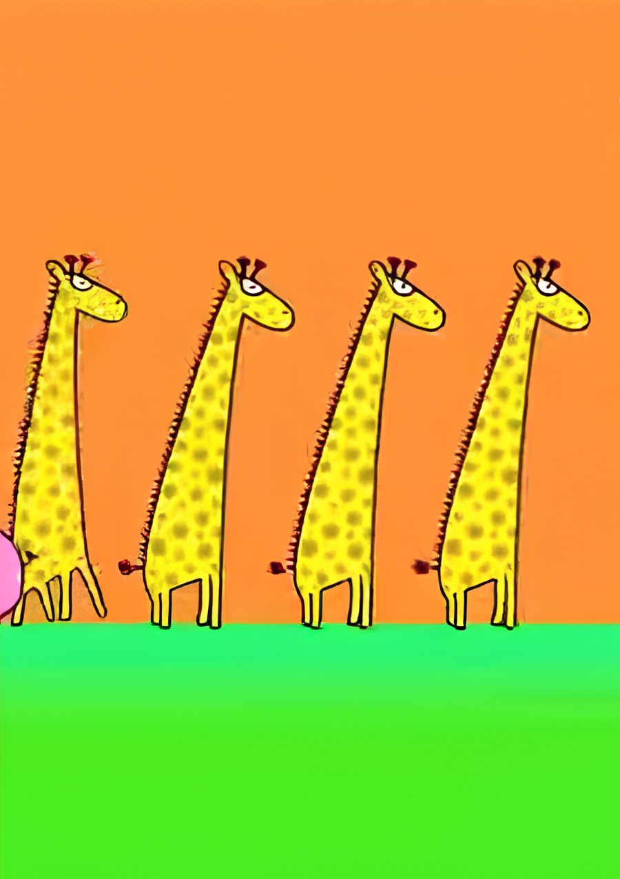 Marching Giraffes