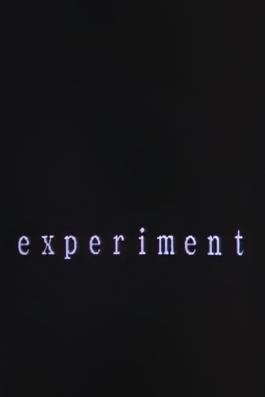 Experiment