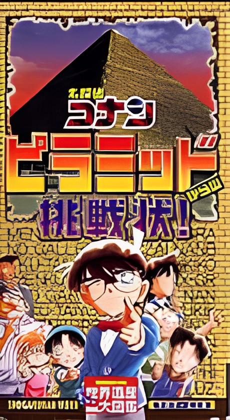 Detective Conan: A Written Challenge from the Pyramids!
