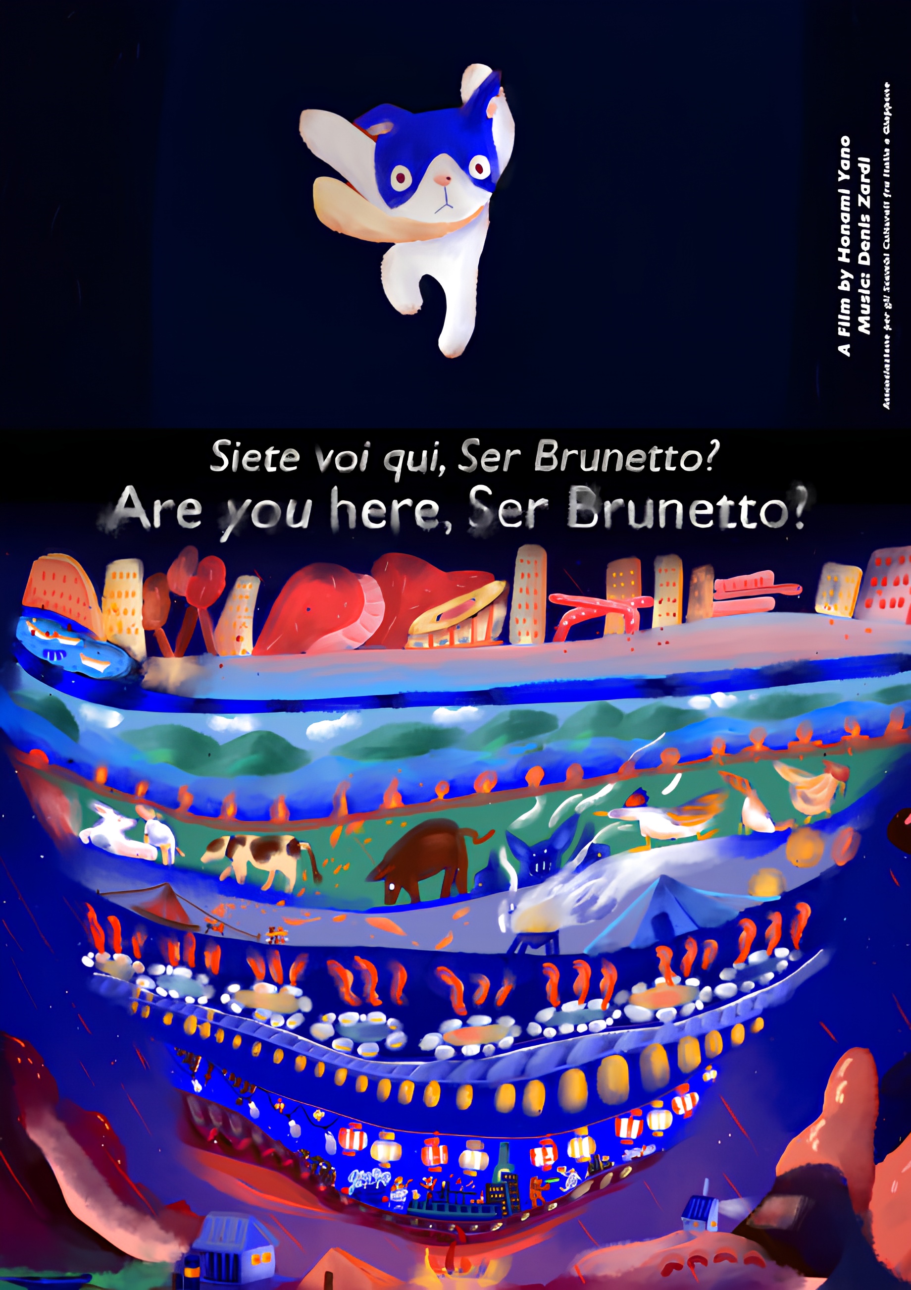 Are you here, Ser Brunetto?