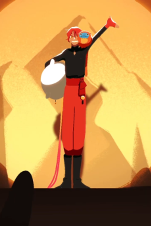 from beyond the stage