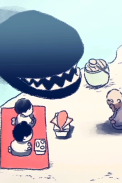 The wife of the Goliath fish