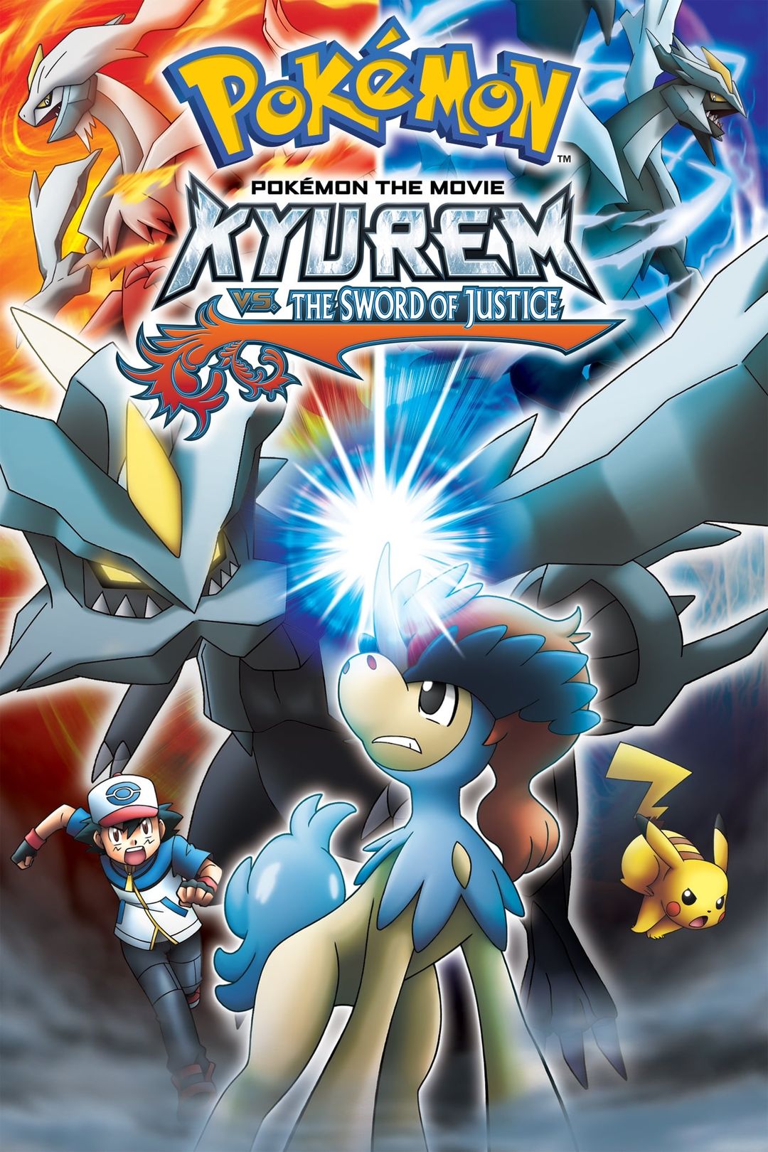 Pokémon the Movie: Kyurem VS. The Sword of Justice key art