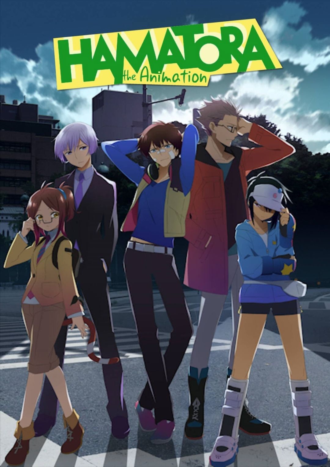 Hamatora The Animation key art