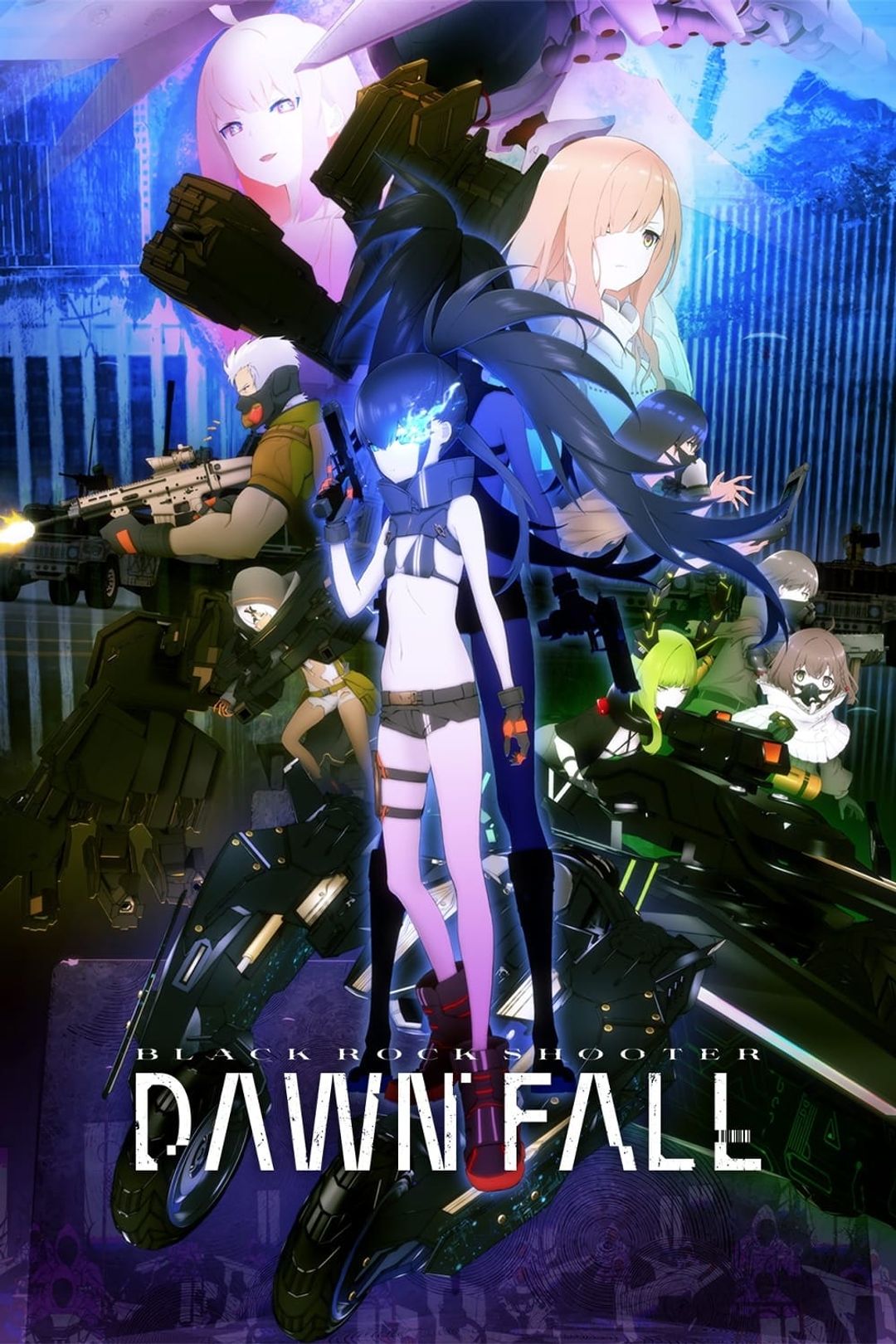 BLACK ROCK SHOOTER DAWN FALL key art