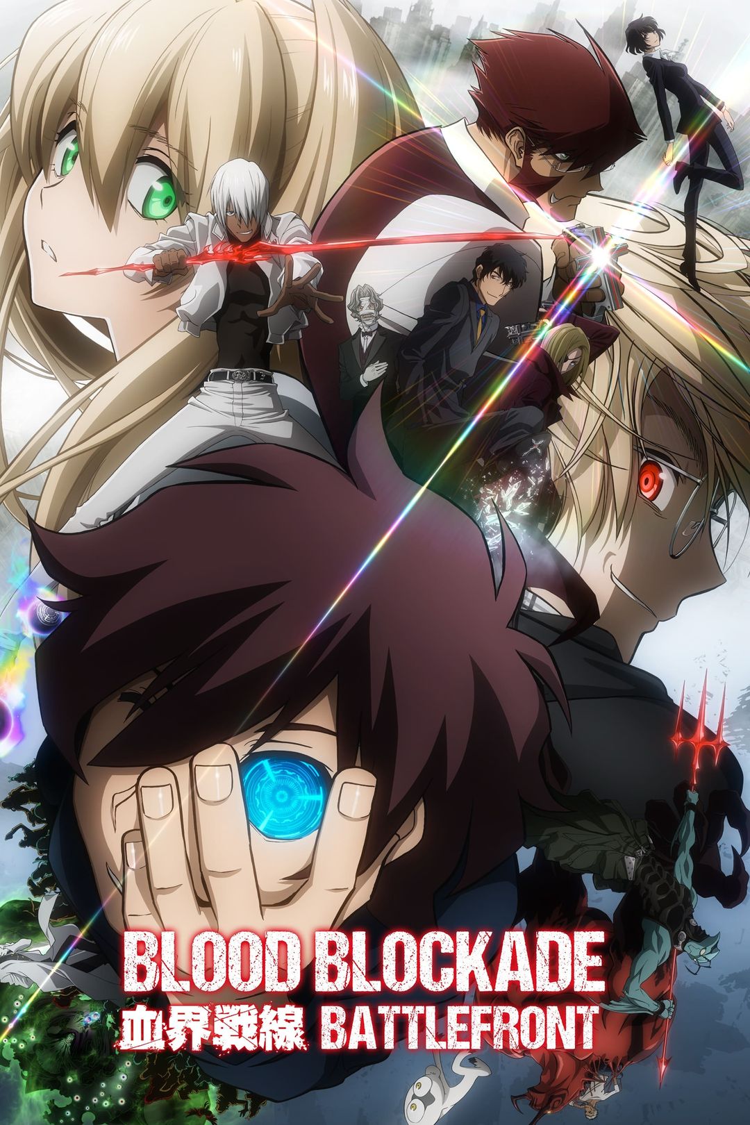 Blood Blockade Battlefront OVA key art