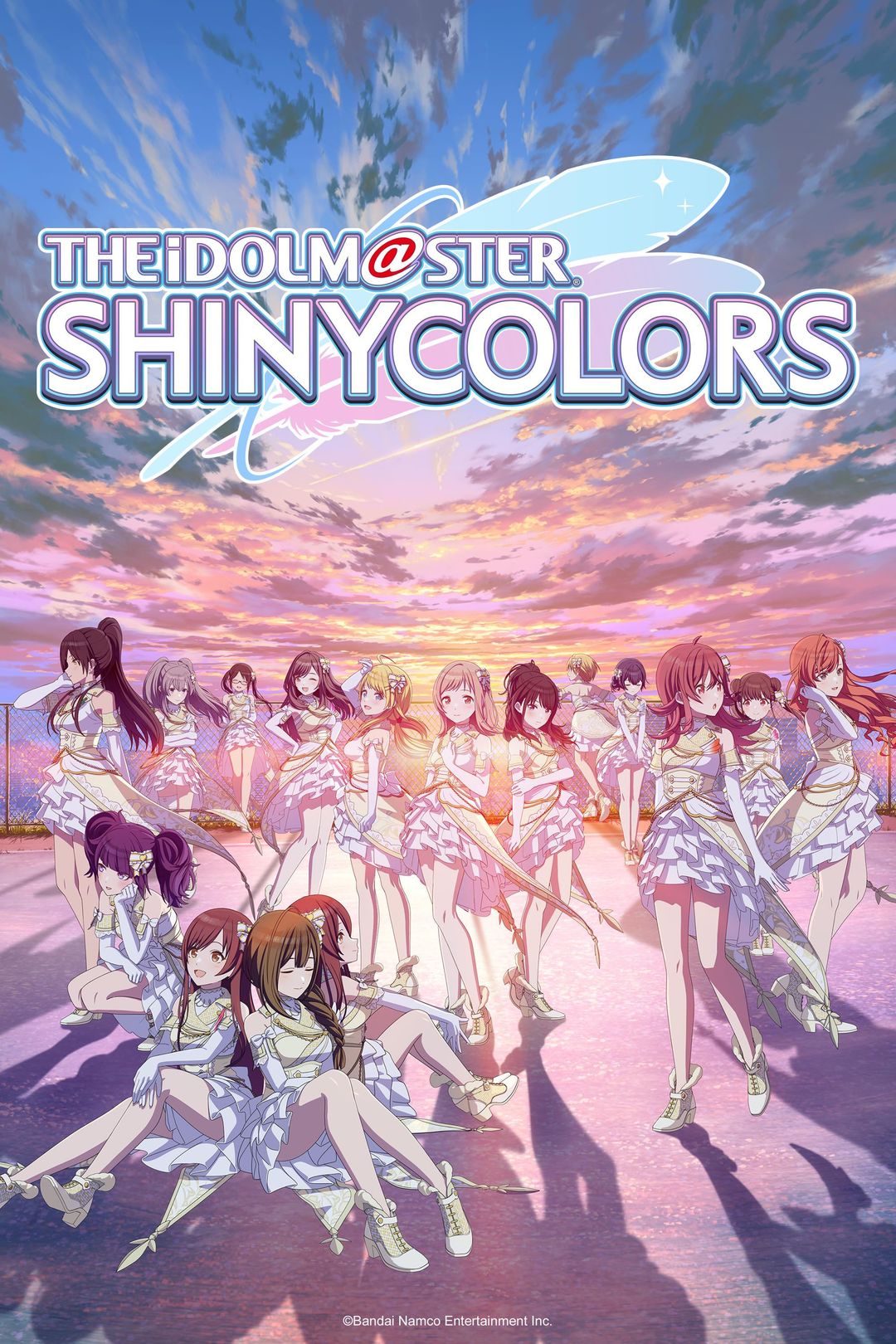 The iDOLM@STER Shiny Colors key art