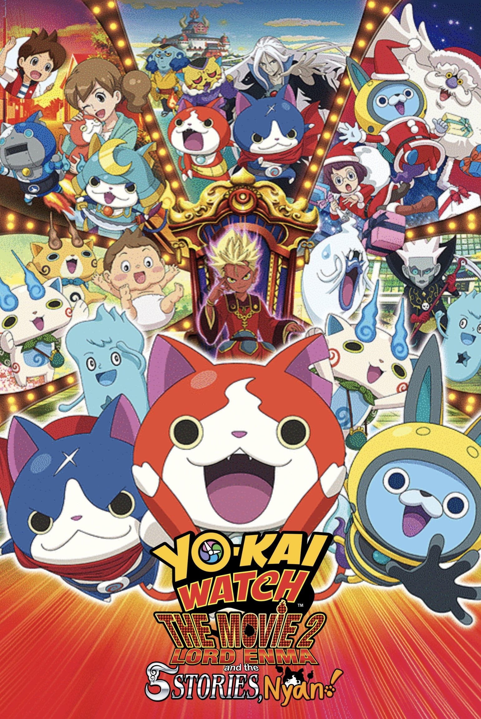 Youkai Watch Movie 2: Enma Daiou to Itsutsu no Monogatari da Nyan!